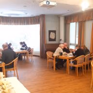 Ryhmissä pohtiminen tuotti paljon ideoita, joista työstetään uusia toimintamuotoja – tai ainakin vivahteita entisiin.